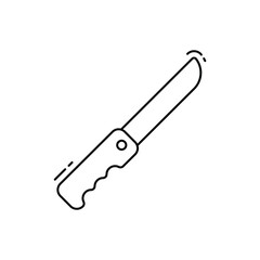 Knife vector icon
