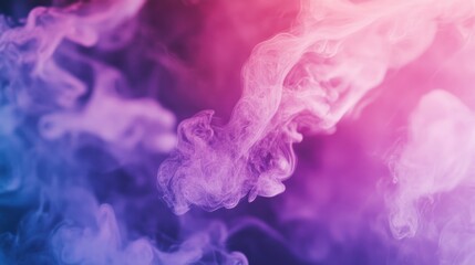 Fototapeta premium Abstract Swirling Purple Pink Smoke Background