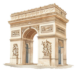 PNG Architecture illustration triomphe architectural.