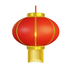 3D Chinese lamp set icon, Chinese New year lanterns 3D icon, Chinese lantern traditional, 3D Chinese lantern icon, 3D Lunar new year icon, China new year lamp 3D illustration, red traditional 3D