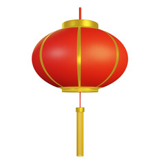 3D Chinese lamp set icon, Chinese New year lanterns 3D icon, Chinese lantern traditional, 3D Chinese lantern icon, 3D Lunar new year icon, China new year lamp 3D illustration, red traditional 3D