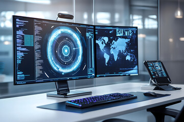 Combating Cybercrime Using Advanced AI in High-tech Workspace  