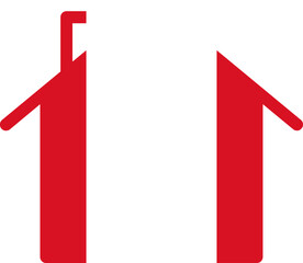 Home Shape Of Icon Peru Flag