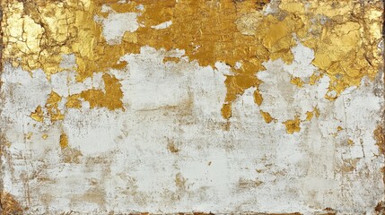 Gold On White Texture Rustic Old Gold