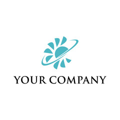 Fototapeta premium Very strong and modern house roof logo concept