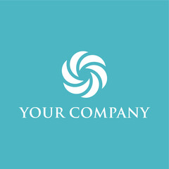 Very strong and modern house roof logo concept