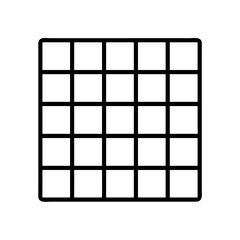 checkerboard floor icon, national retro day line art, retro icon  - simple black line art icon of checkerboard floor , for national retro day celebrations. retro vector art.