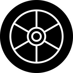 Obraz premium Tire Icon
