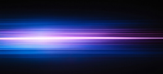 A blue and purple gradient, blurred on the edges, on a black background