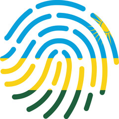 Obraz premium Fingerprint Icon