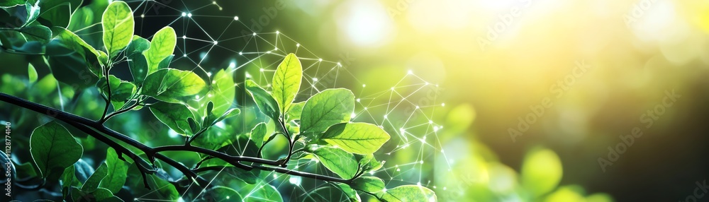 Aufkleber An innovative farmer using AIpowered applications to automate and monitor farming processes, optimizing crop management through data analysis and smart technology