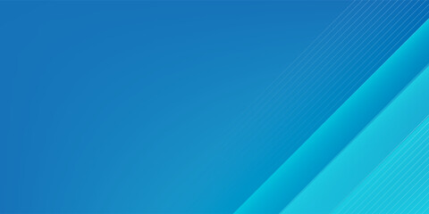Obraz premium Fresh blue gradient abstract background geometry shine and layer element vector for presentation design. Suit for business, corporate, institution, party, festive, seminar, and talks