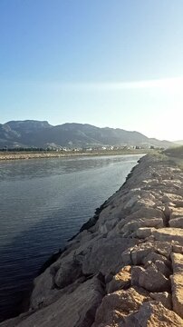 Martil Valley in Tetouan, Morocco, formerly known as Rio Martin