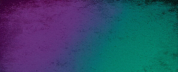 Fototapeta premium Abstract gradient neon purple green color gradient background. Smooth transitions of iridescent colors background