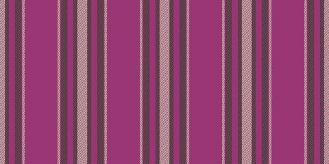 Prench seamless background vertical, merry christmas lines vector textile. Proud stripe pattern fabric texture in pink and dark colors.