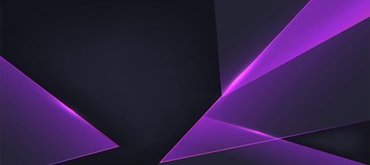 Obraz premium Abstract elegant diagonal striped, purple background, Digital polygon background vector EPS 10