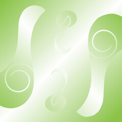 This image is background with green gardient motif, created dynamic artistic design, he makes calm and fresh like plants