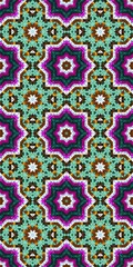Abstract Kaleidoscope Geometry Psychedelic Art Pattern Background Wallpaper