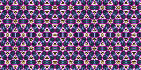 Abstract Kaleidoscope Geometry Psychedelic Art Pattern Background Wallpaper