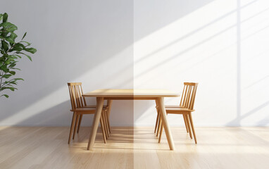 showcasing a stunning transformation of wooden furniture before and after applying wood coating color.