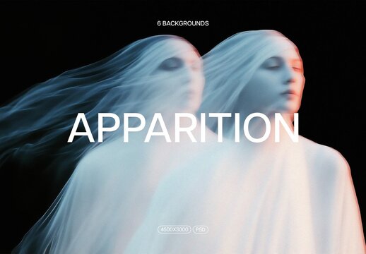 Apparition Backgrounds Pack With Generative AI