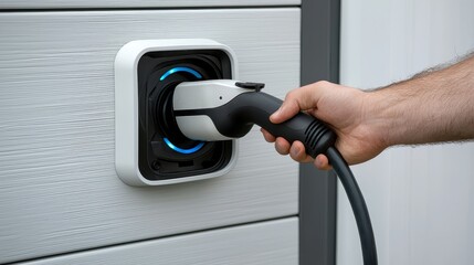 Electric Vehicle Charging Station Installation at Home