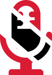 Trinidad & Tobago Flag on Microphone icon