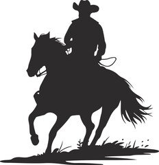 Cow boy vector illustration