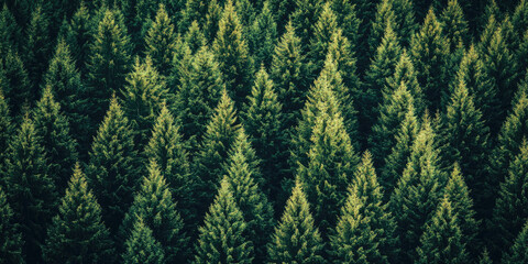 Dense forest viewed from above displaying rich biodiversity and natural beauty