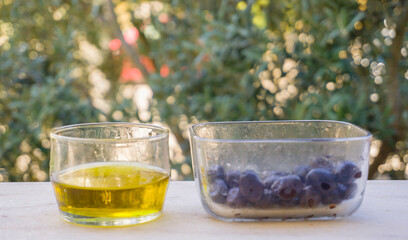 Olive Oil and Olives with Nature