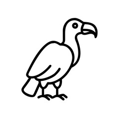 "Vulture Bird Generative AI Vector and Line Art Design - Download Digital Graphics"