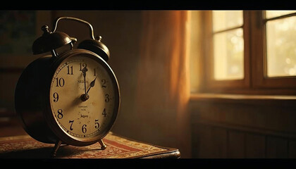 Naklejka premium Vintage clock