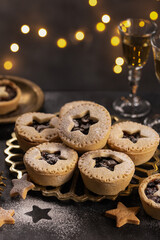 Homemade fruit mince pies