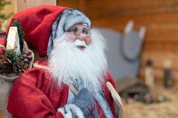 Santa Klaus mit Brille