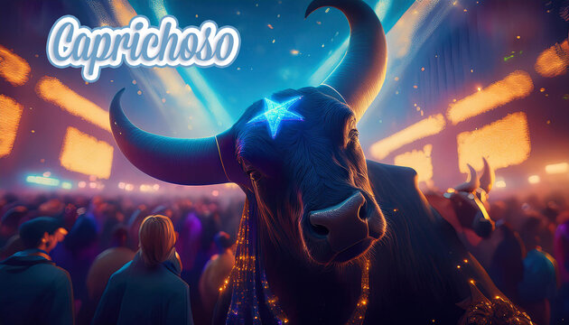 Generated image; Parintins Boi Caprichoso.