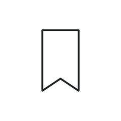 Save Icon.  Vector black line icon