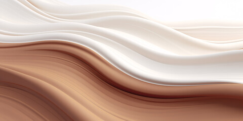 Obraz premium 3d abstract background with waves 