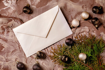 Christmas New Year background 2025