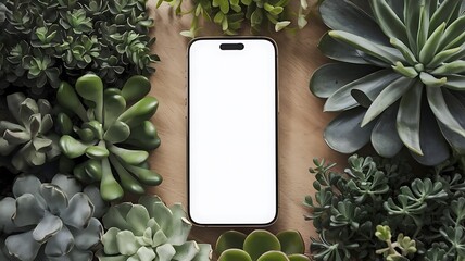 Realistic Smartphone Mockup 3D Render 