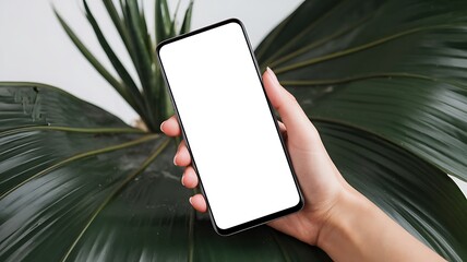 Realistic Smartphone Mockup 3D Render 