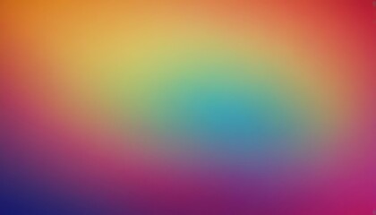 Obraz premium green yellow red grainy background Abstract blurred gradient background in bright colors. Colorful smooth 5
