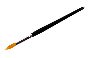 paint berush isolated on white, transparent background, png file