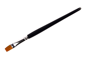 paint berush isolated on white, transparent background, png file