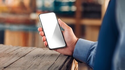 Realistic Smartphone Mockup 3D Render 