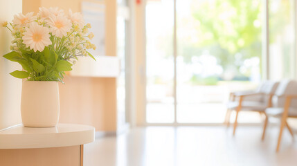 クリニックや病院の待合室イメージ