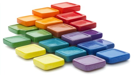 Obraz premium Flowchart displaying steps in a value chain focus on value creation vibrant Double exposure with corporate graphics