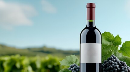 Fototapeta premium Featuring premium non-alcoholic spirits arranged neatly for those seeking a sober lifestyle or health-conscious lifestyle.