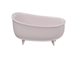 3d bathtub icon