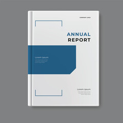annual report template cover design