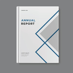 annual report template cover design